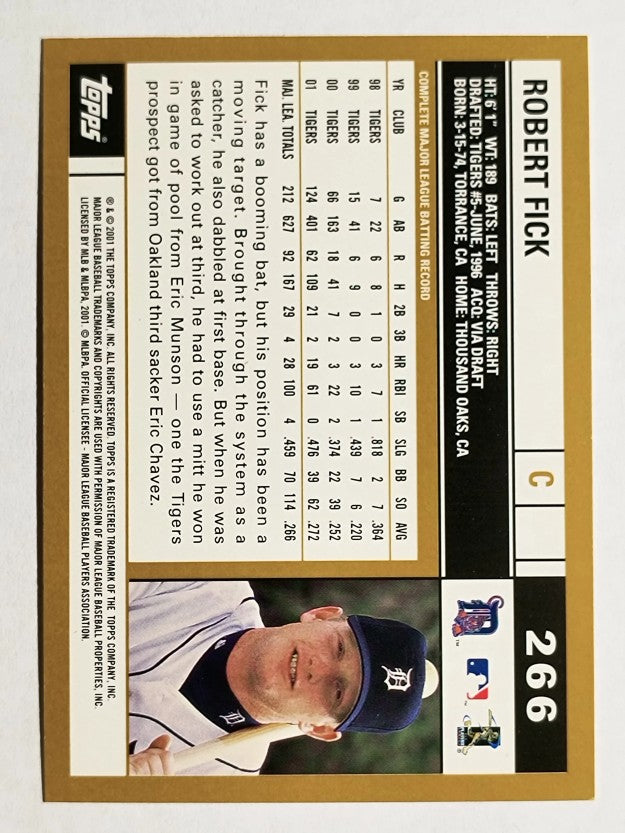 2002 Topps #266 Robert Fick