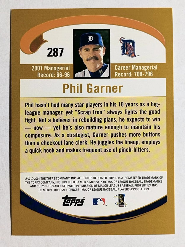 2002 Topps #287 Phil Garner MG