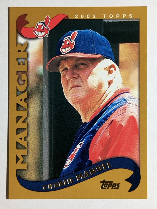 2002 Topps #301 Charlie Manuel MG