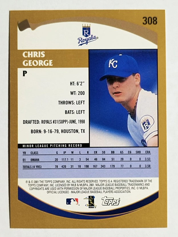 2002 Topps #308 Chris George PROS