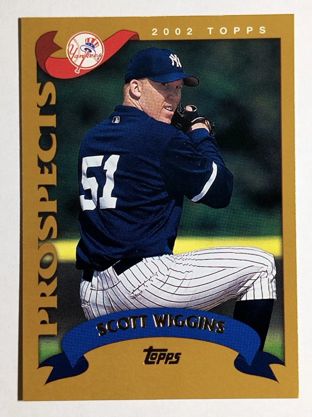 2002 Topps #314 Scott Wiggins PROS RC