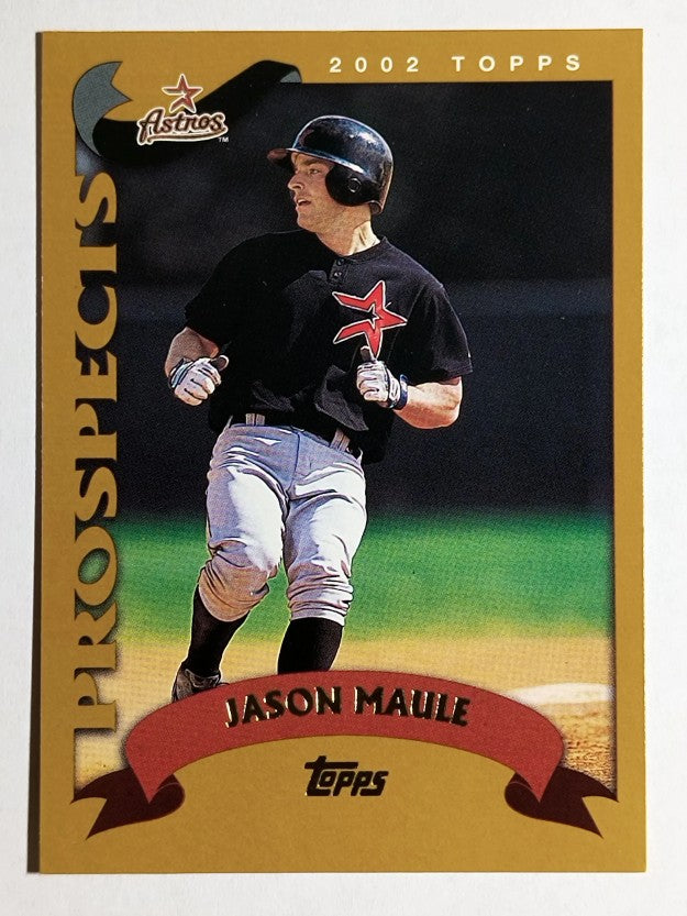 2002 Topps #315 Jason Maule PROS RC