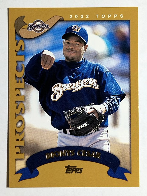 2002 Topps #316 Dionys Cesar PROS RC