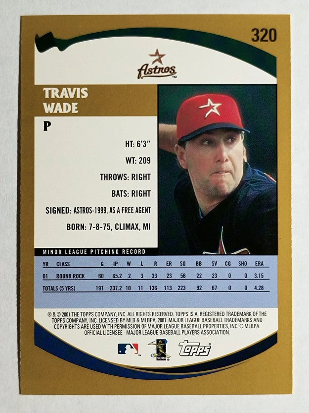 2002 Topps #320 Travis Wade PROS RC