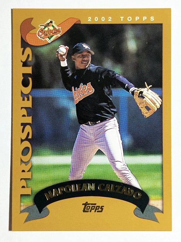 2002 Topps #321 Napoleon Calzado PROS RC