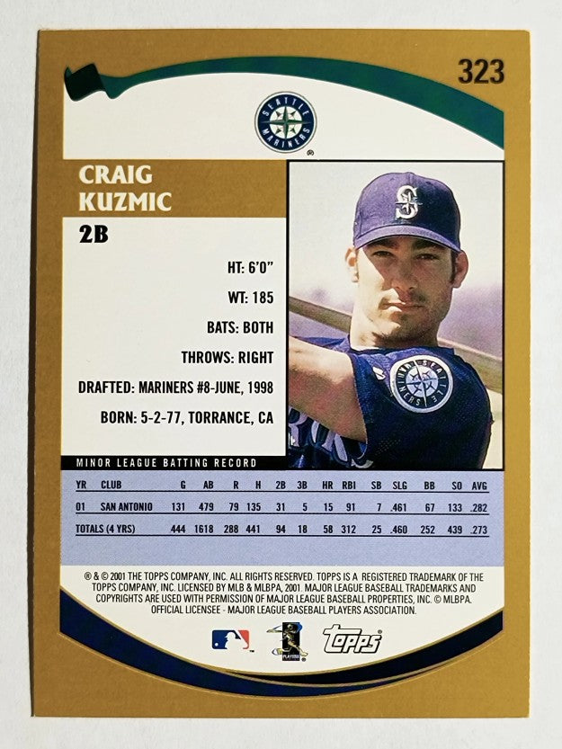 2002 Topps #323 Craig Kuzmic PROS RC