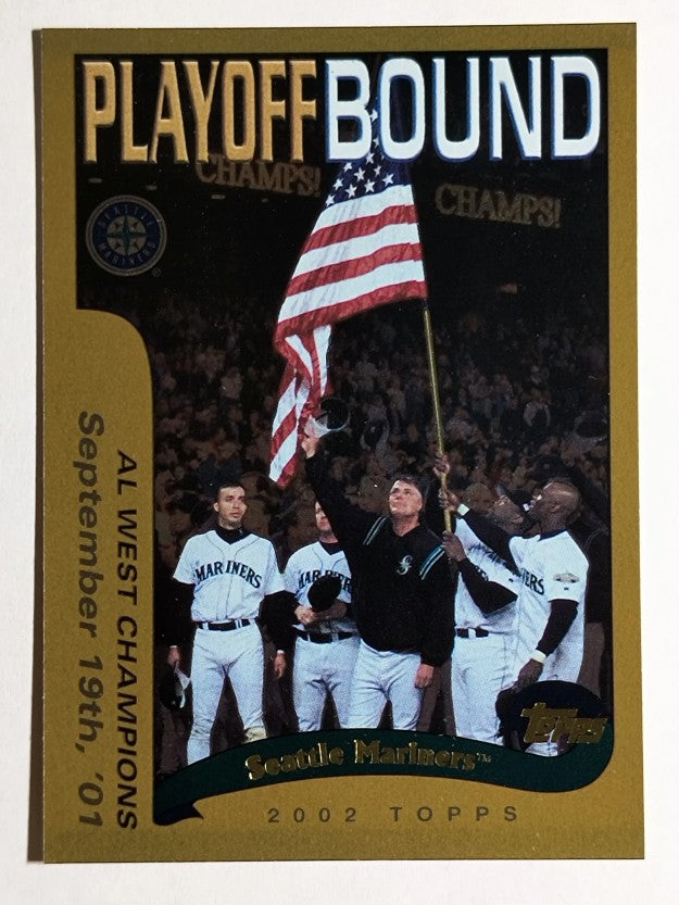 2002 Topps #349 Seattle Mariners PB