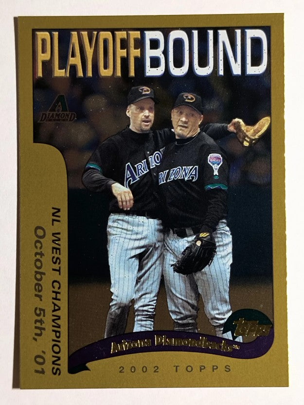 2002 Topps #353 Arizona Diamondbacks PB