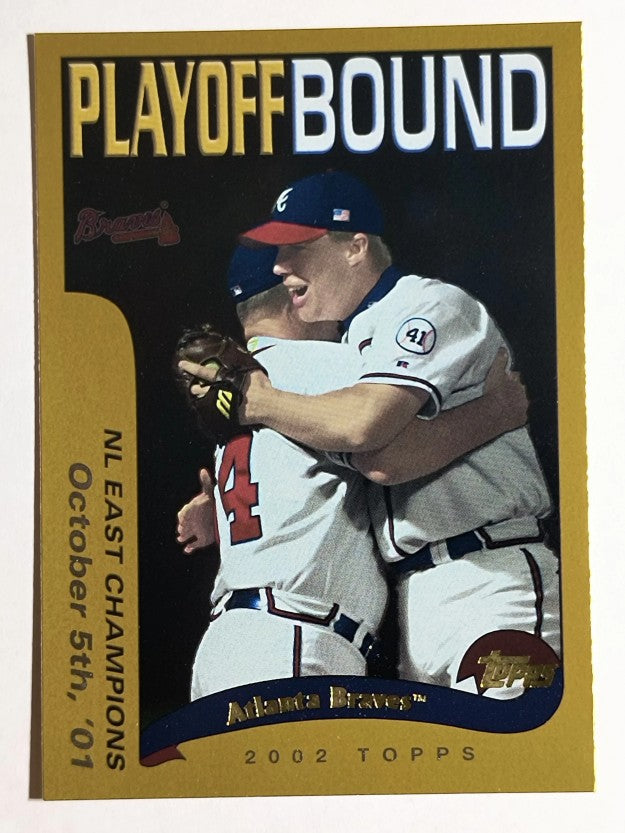 2002 Topps #354 Atlanta Braves PB
