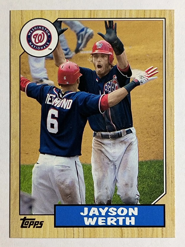 2012 Topps 1987 Topps Minis #TM13 Jayson Werth