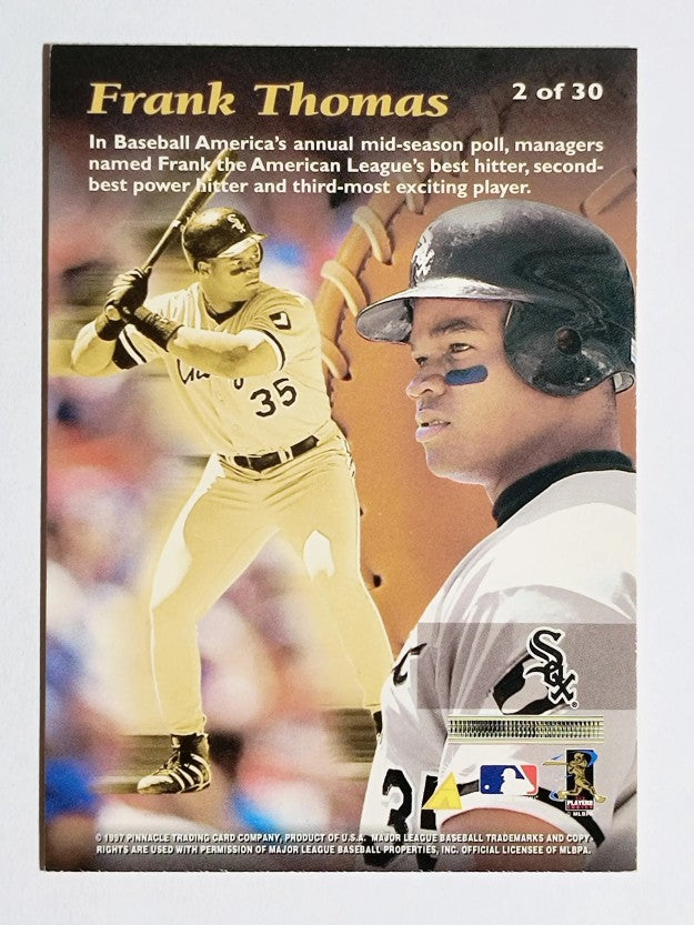1997 Pinnacle Mint Bronze #2 Frank Thomas