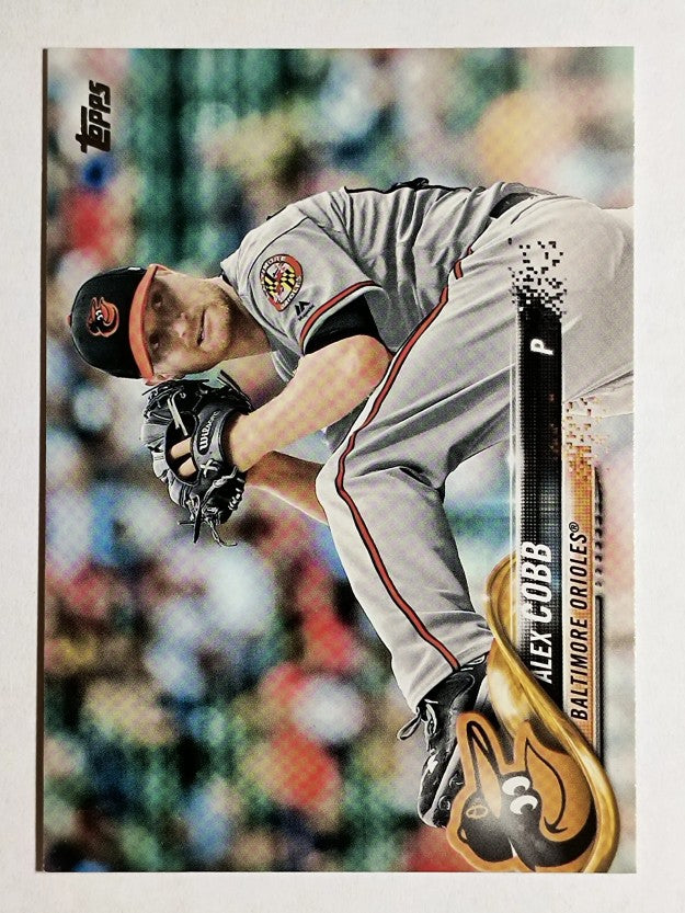 2018 Topps #420 Alex Cobb