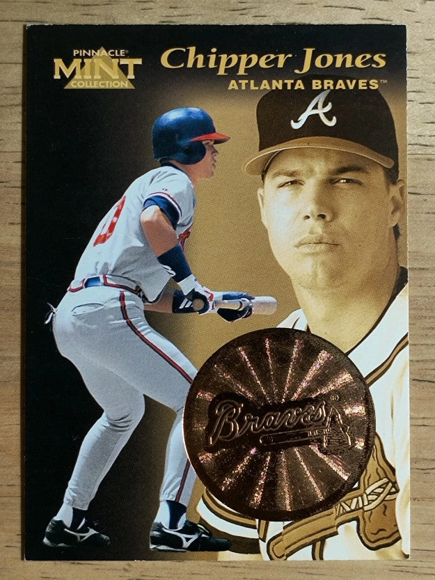 1997 Pinnacle Mint Bronze #9 Chipper Jones