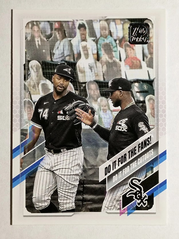 2021 Topps #14 Do It for the Fans/Luis Robert/Eloy Jimenez