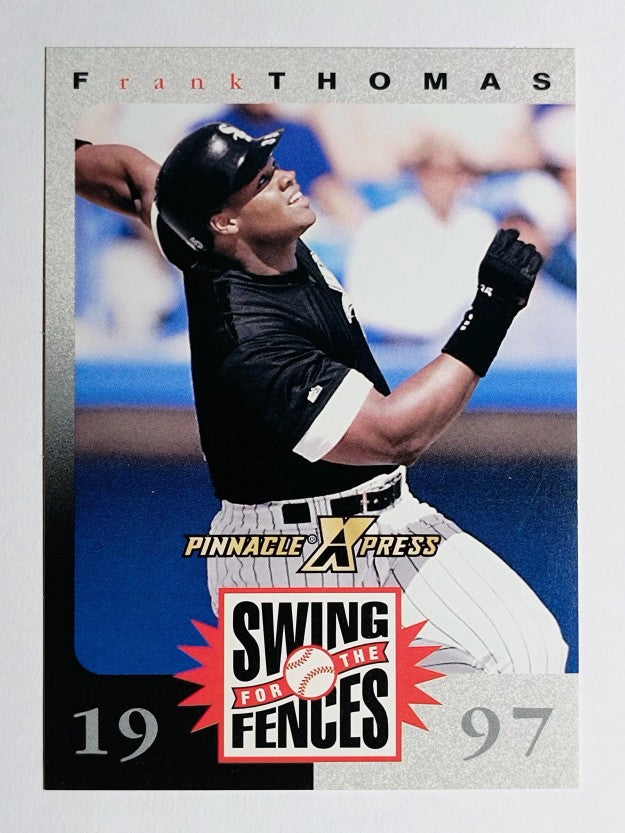 1997 Pinnacle X-Press Swing for the Fences #54 Frank Thomas