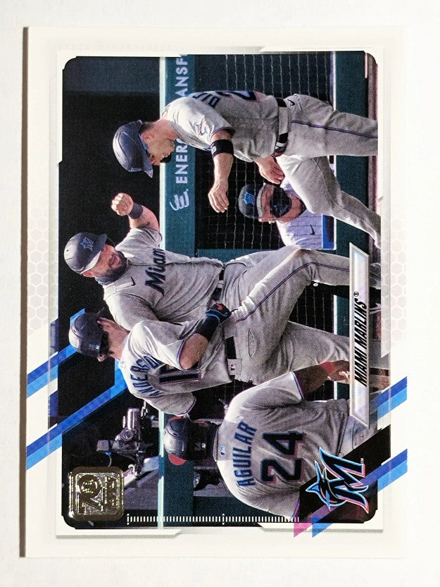 2021 Topps #172 Miami Marlins TC