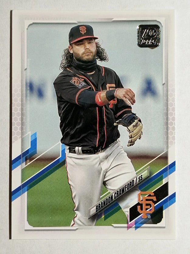 2021 Topps #315 Brandon Crawford