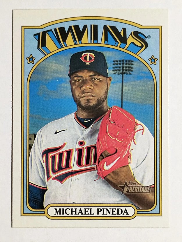 2021 Topps Heritage #74 Michael Pineda