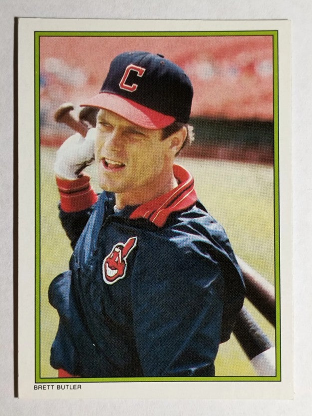 1986 Topps Glossy Send-Ins #52 Brett Butler