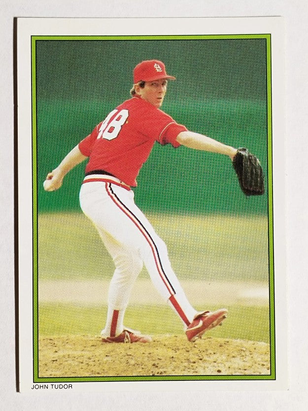 1986 Topps Glossy Send-Ins #53 John Tudor