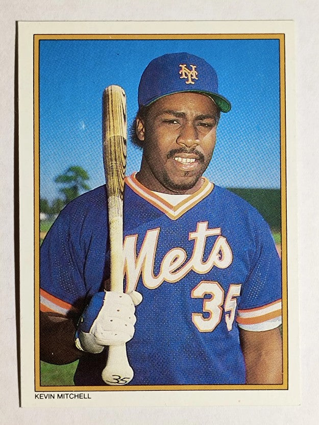 1987 Topps Glossy Send-Ins #50 Kevin Mitchell