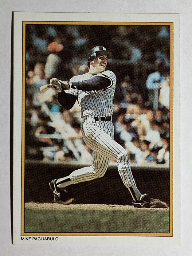 1987 Topps Glossy Send-Ins #56 Mike Pagliarulo