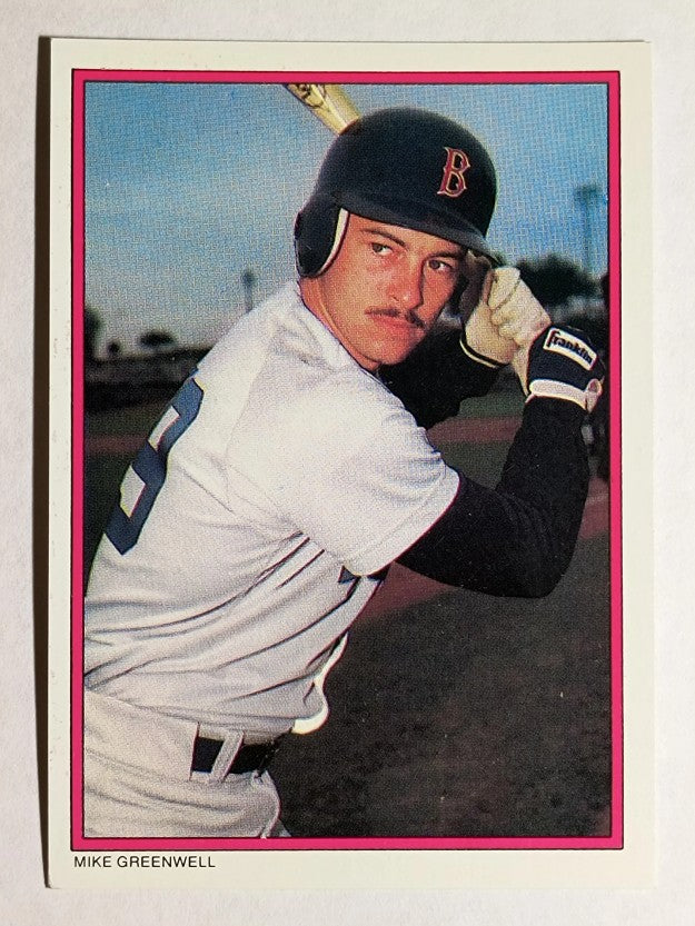 1988 Topps Glossy Send-Ins #20 Mike Greenwell