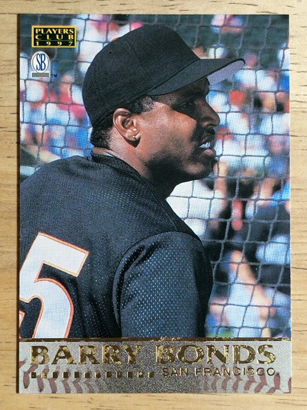 1997 Score Board Players Club #3 Barry Bonds