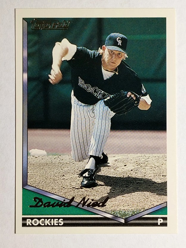 1994 Topps Gold #135 David Nied