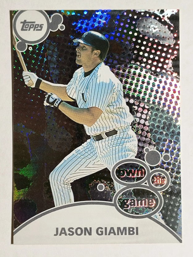 2003 Topps Own the Game #OG12 Jason Giambi