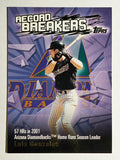 2003 Topps Record Breakers #LG1 Luis Gonzalez