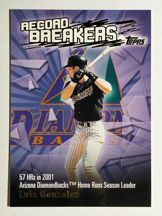 2003 Topps Record Breakers #LG1 Luis Gonzalez
