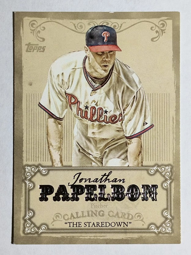 2013 Topps Calling Cards #CC5 Jonathan Papelbon