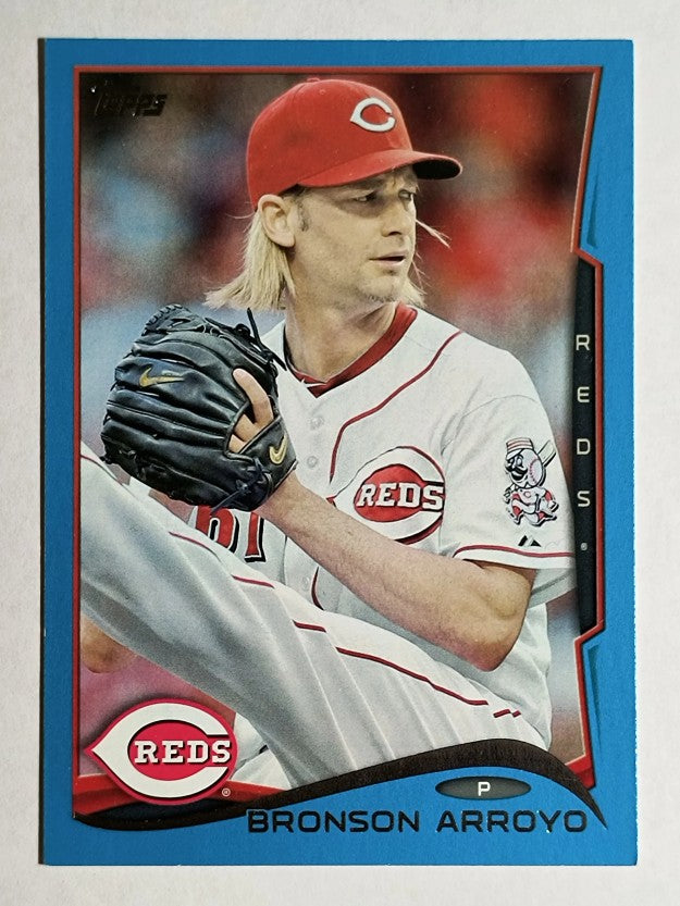 2014 Topps Wal-Mart Blue Border #78 Bronson Arroyo