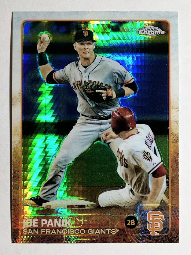 2015 Topps Chrome Prism Refractors #27 Joe Panik