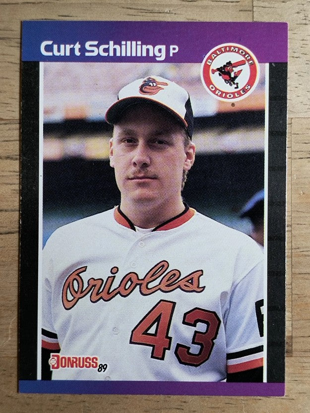 1989 Donruss #635 Curt Schilling DP RC