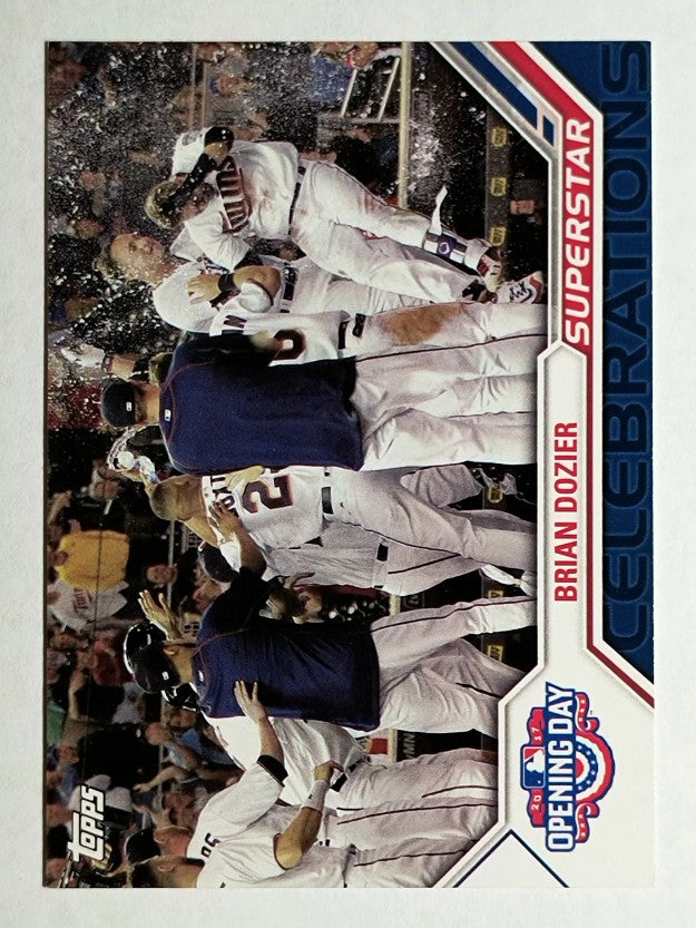 2016 Topps Opening Day Superstar Celebrations #SC11 Brian Dozier