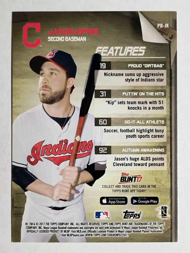 2017 Topps Bunt Programs #PRJK Jason Kipnis