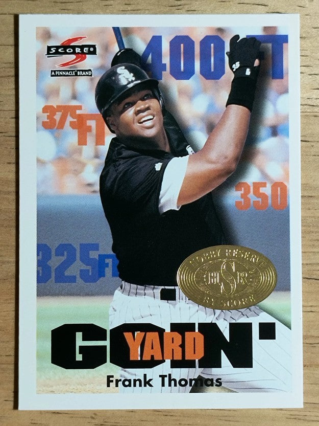 1997 Score Premium Stock Hobby Reserve #508 Frank Thomas GY
