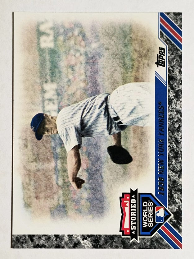 2017 Topps Update Storied World Series #SWS15 1936 New York Yankees
