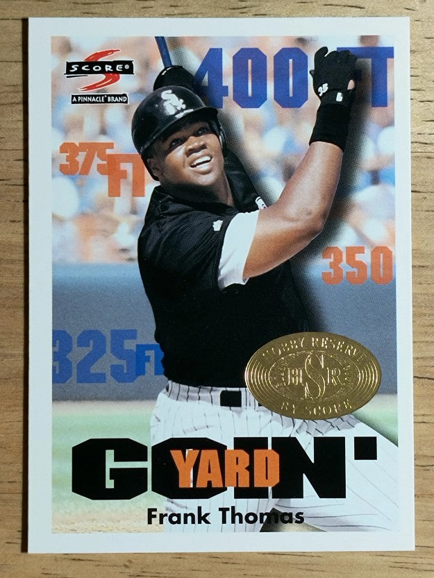 1997 Score Premium Stock Hobby Reserve #508 Frank Thomas GY