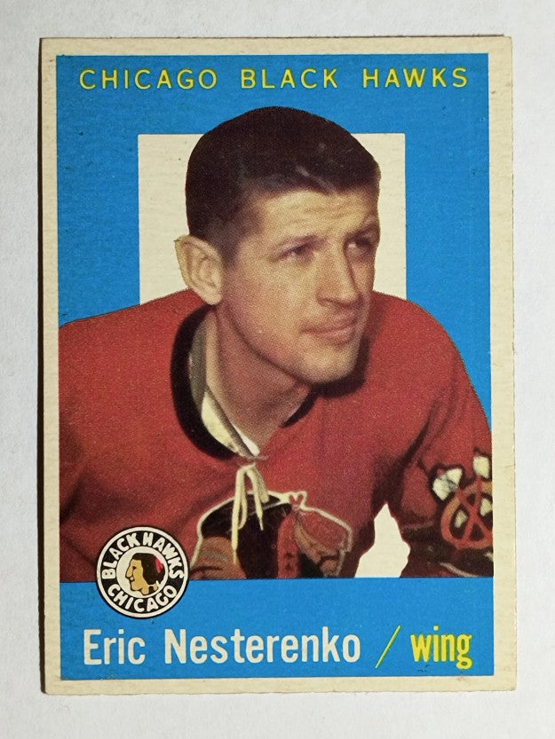 1959-60 Topps #1 Eric Nesterenko (EX)