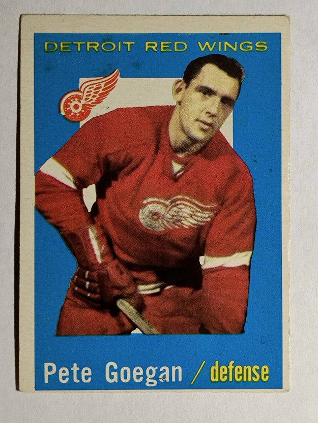 1959-60 Topps #4 Peter Goegan (VGEX)