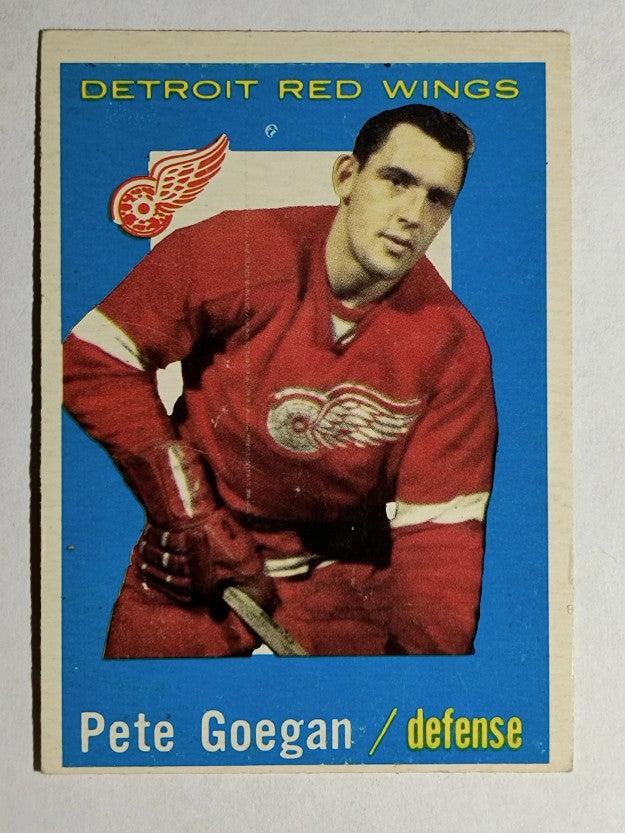 1959-60 Topps #4 Peter Goegan (EX)