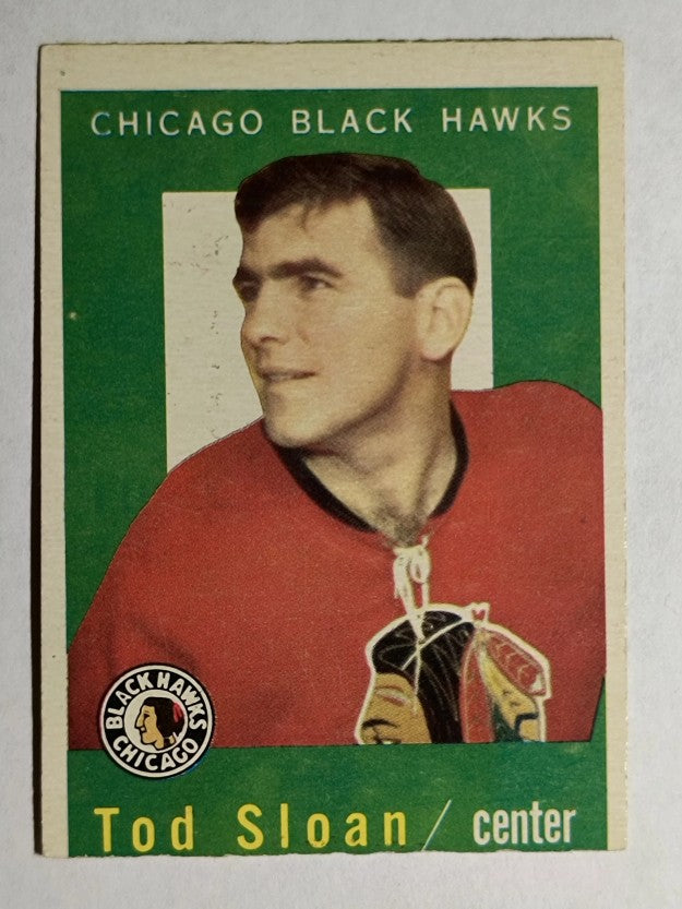 1959-60 Topps #13 Tod Sloan (VGEX)