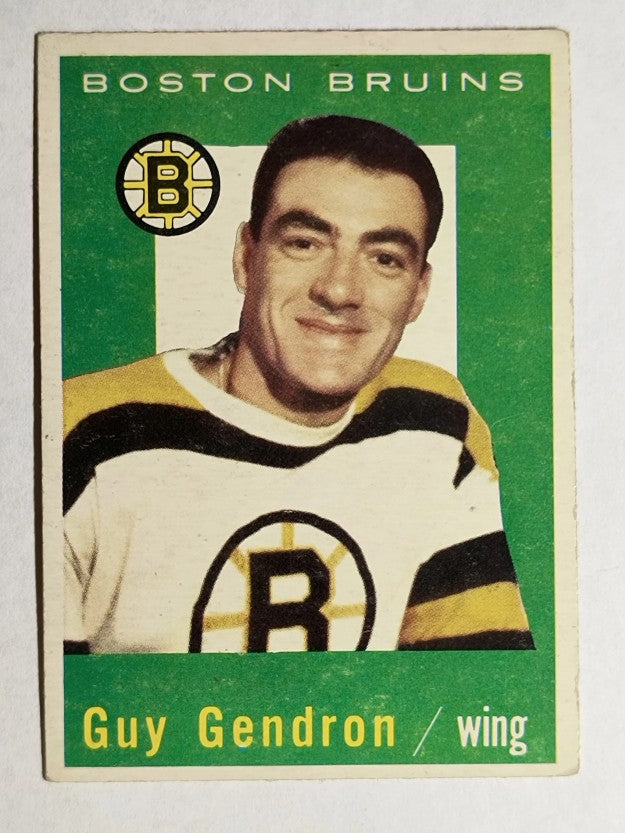 1959-60 Topps #24 Jean-Guy Gendron (EX)