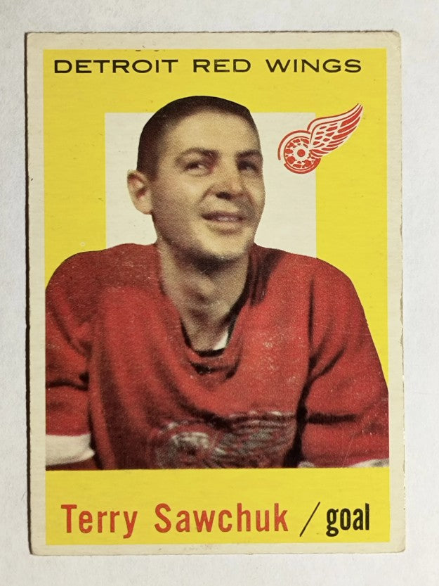 1959-60 Topps #42 Terry Sawchuk (VGEX)