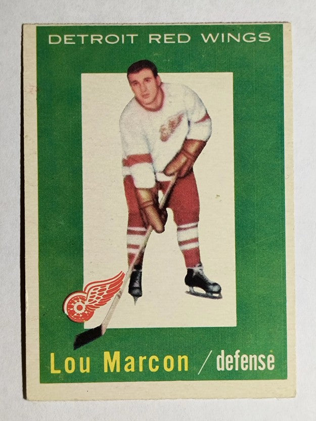 1959-60 Topps #49 Lou Marcon RC (EX)