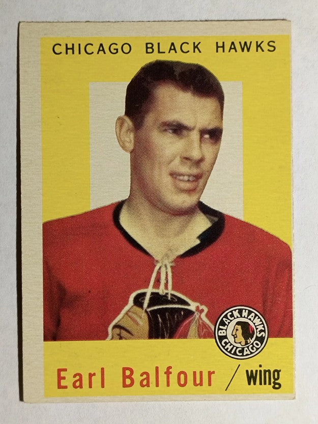 1959-60 Topps #50 Earl Balfour (EX)