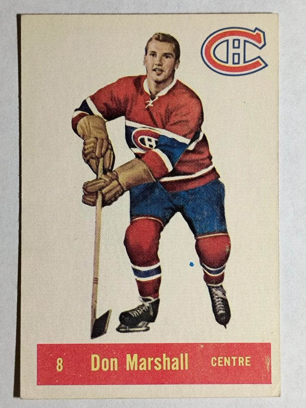 1957-58 Parkhurst #M8 Don Marshall (EXMT)